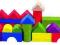 TOYS DETOA Klocki drewniane 100 szt