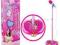 MIKROFON NA STOJAKU VIOLETTA RÓŻOWY W-WA 6613