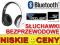 BEZPRZEWODOWE SŁUCHAWKI BLUETOOTH RADIO CZYTNIK SD