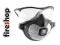 Półmaska przeciwpyłowa z okularami ochronnymi JSP