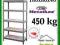 REGAŁ METALOWY 180x80x40 magazynowy 5 półek x 90kg