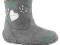 Ocieplane ŚNIEGOWCE GEOX szare z serduszkami 21