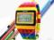 Zegarek w stylu LEGO