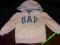 BABY GAP bluza polarek kaptur 12-18m...