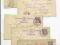Witemberg 5 kart pocztowych 1886-90