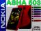 GUMA S-LINE TPU NOKIA ASHA 503 CZERWONY + GRATISY