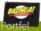 portfel BIG BANG Theory bazinga # 7 wzorów!
