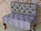 SOFA ŁAWKA FOTEL ŁAWECZKA PIKOWANA STYLOWA GLAMOUR