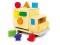 Drewniany sorter edukacyjny KLOCKI AUTO
