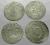 3 krajcary srebro XVII wiek  zestaw 4  szt.