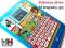 Tablet edukacyjny kolorowy ekran LCD KIDS PAD uczy