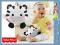 Fisher Price CHICHOCZĄCY PLUSZOWY ZWIERZAK ZEBRA