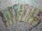 Zestaw 9 szt. od 20 - 10000 zł