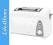 Life4Home Toster 700 W biały
