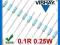 0.1R 0.25W 2% VISHAY rezystor 0R1 [25szt] #627