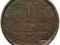 HOLANDIA 1 CENT 1941 ROK st.3
