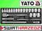 ZESTAW  NASADEK Z GRZECHOTKĄ YATO 1/2 YT-1265