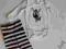 h&amp;m zebra komplet 56 0-2m dziewczynka chłopiec