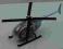 AUTO RESORAK METALOWY CAR DIE CAST 1:64 helikopter
