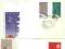 FDC   3 KOPERTY Z ROKU 1962