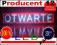 LED REKLAMA SZYLD DIODOWY OTWARTE 120x25 cm GWAR.