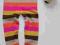 Legginsy Getry Dzianina Paski - GEORGE -2-3-j NOWE