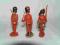 Angielska Gwardia Królewska (trzy figurki)