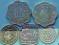 5 x Bangladesz 1, 5, 10, 25 poisza