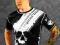 Rashguard AsurA Black and White Skull M