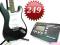 GITARA ELEKTRYCZNA 2KOLORY+MASA DODATKÓW+TUNER LCD
