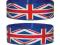 Union Jack - opaska, bransoletka