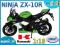 WELLY Motor '02 KAWASAKI NINJA ZX-10R Skala 1:18