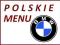 Polskie PL menu BMW Professional - Warszawa
