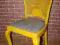 żółte krzesło rafia ludwik pepitka - kolory