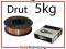DRUT SPAWALNICZY 0,8 mm 5 kg SZPULA DO MIGOMATU
