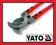NOŻYCE DO KABLI 500mm2 YATO yt-18612