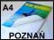 Blok MAKULATUROWY biurowy NOTATNIKOWY a4 100 kratk