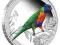 AUSTRALIA 0,5$ 2013 RAINBOW LORIKEET SILVER PROOF