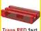 Lego Klocek 1x2 Grill 1szt. Trans RED 2412b