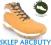 G1423 NIEPRZEMAKALNE BUTY TREKKINGOWE ŻÓŁTKI __ 42
