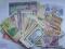 ZESTAW 161 SZTUK BANKNOTY ŚWIATA - RÓŻNE STANY