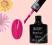 Bluesky Shellac gelish ciemny róż fuksja A35