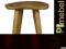 krzesło drewniane stołek zydel KOS MAŁY