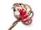 Szpilka igła do włosów koka - paw anime cosplay