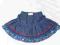 Modna jeansowa spodniczka stan bdb+ EarlyDays 3-6m