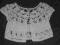 Śliczne szydełkowe bolerko-narzutka NEXT 38/40