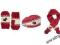GYMBOREE - KOMPLET: beret, rekawiczki szalik, 2-5l