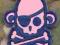 MIL-SPEC MONKEY - Naszywka - SKULLMONKEY (PIRATE)