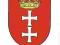 HERB - NAKLEJKA - GDAŃSK