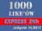 1000 fanów FACEBOOK : 1k lajków : EXPRESS 24h !